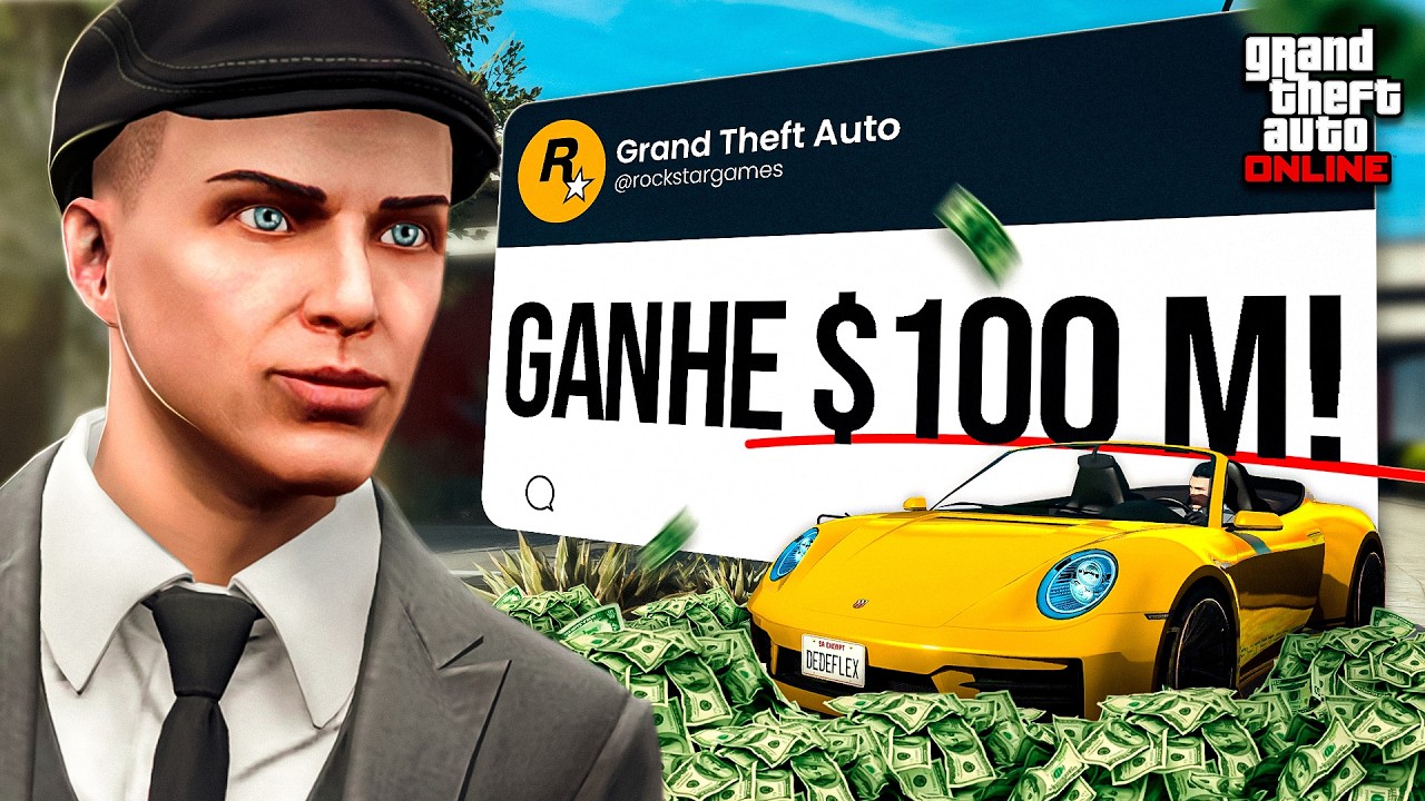 Como ganhar $100 milhões da maneira mais rápida possível no GTA 5 Online!