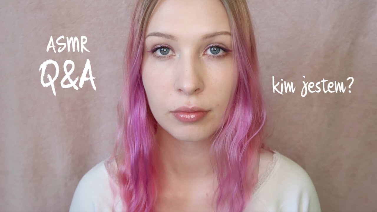 [ASMR] odpowiadam na wasze pytania 🍰