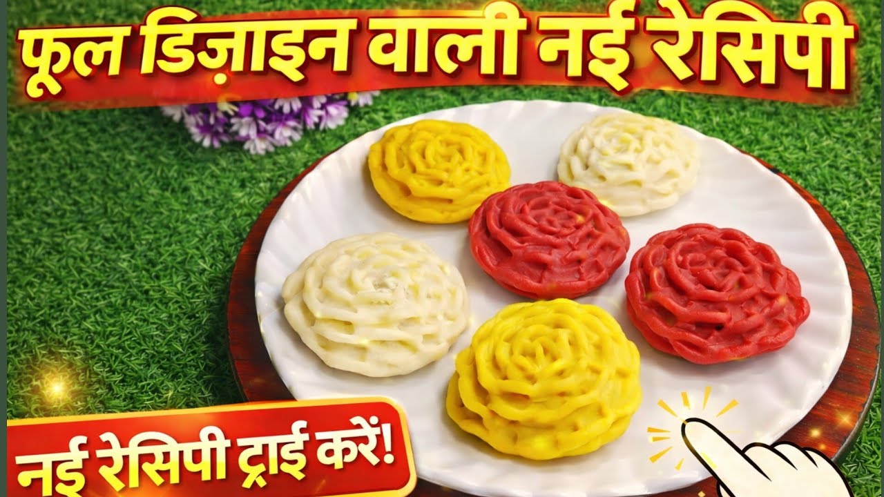सिर्फ 10 मिनट में बनाएं फूल जैसी नई और यूनिक रेसिपी | दिखने में सुंदर और स्वाद में जबरदस्त 😍🌸 l