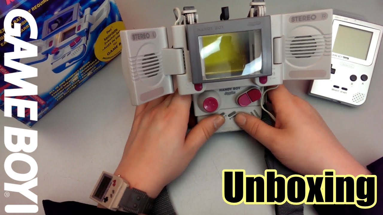 Unboxing Game Boy Pocket & Game Boy Classic mit Handy Boy | Nerd-Level over 9000!