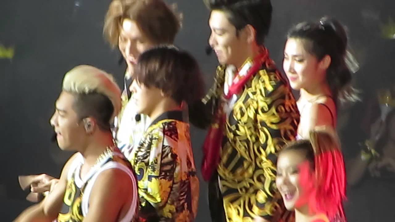 140914 I Love You (GD and Daesung focused) YG Family in Singapore