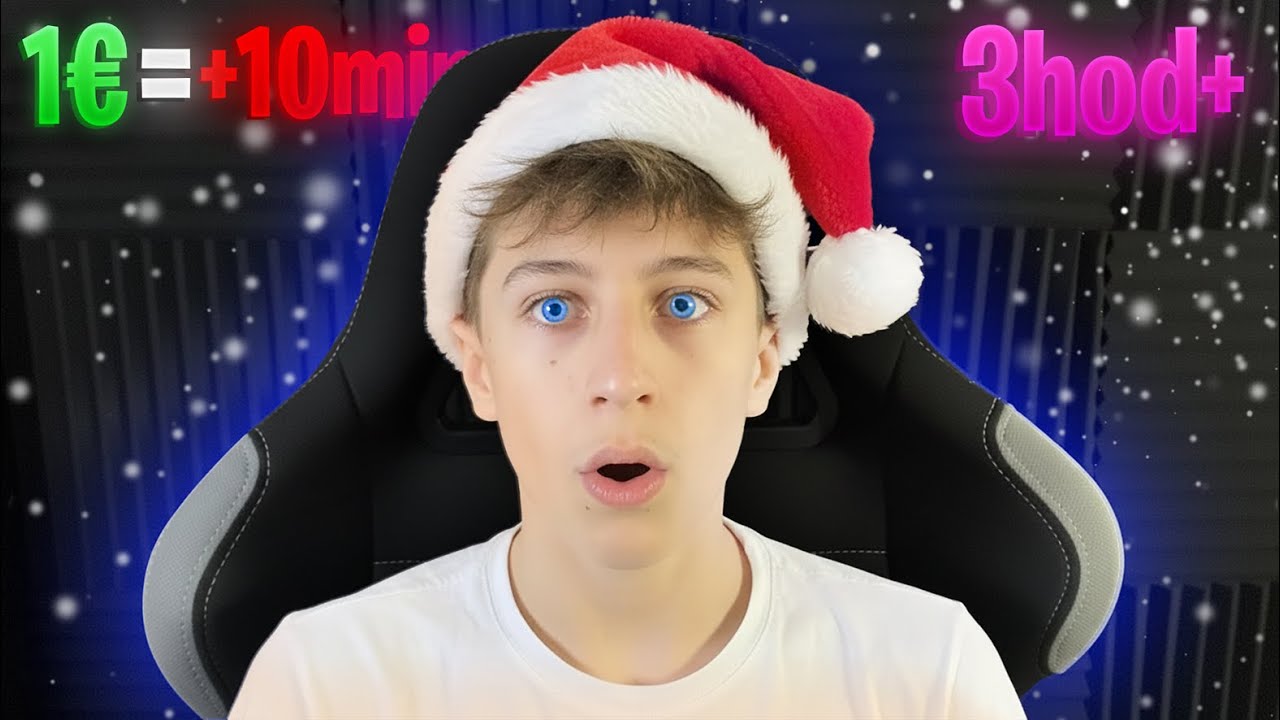 🎄ŠPECIÁLNY VIANOČNÝ STREAM!🎄 Event, Súťaže, Hodnotenie Kanálov, 1€ = +10min,..🎁 (Chat je na Kicku)