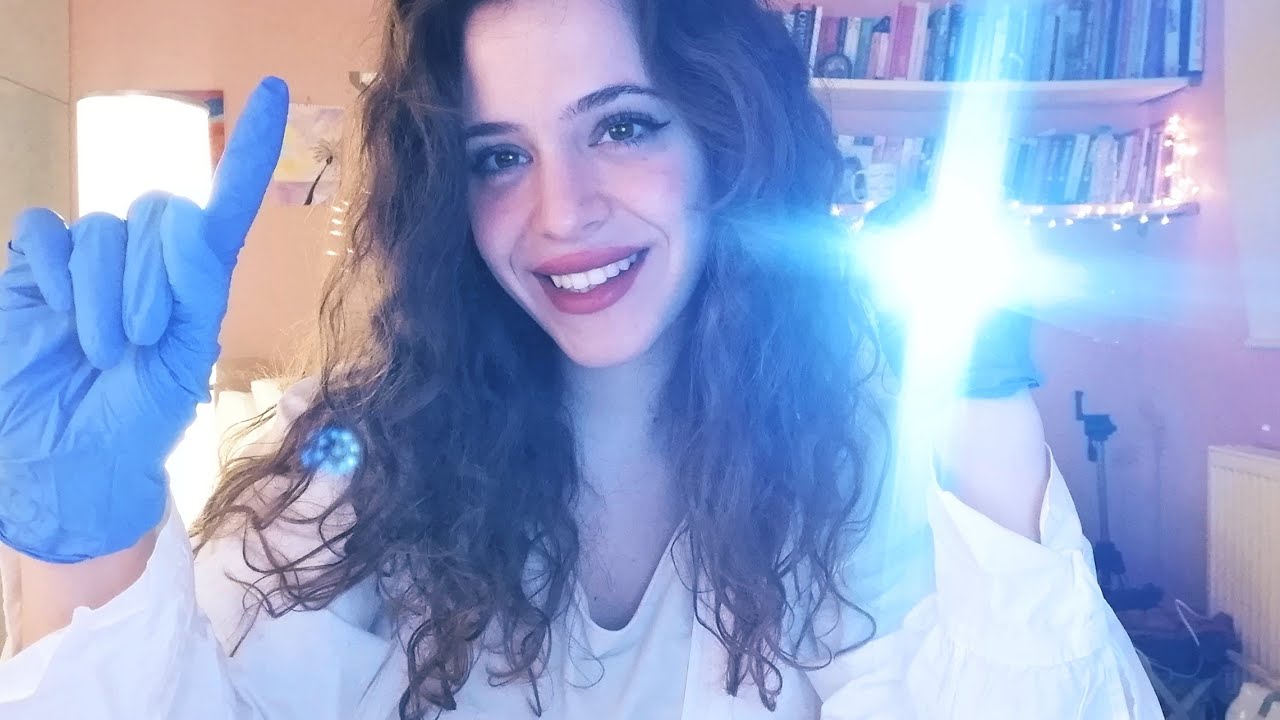 ASMR || Greek asmr - Cranial Nerve Exam || Ελληνικό asmr