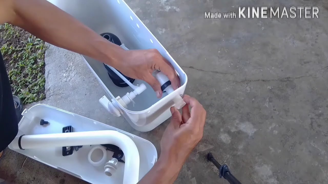 Cara mudah tukar tangki simbah tandas