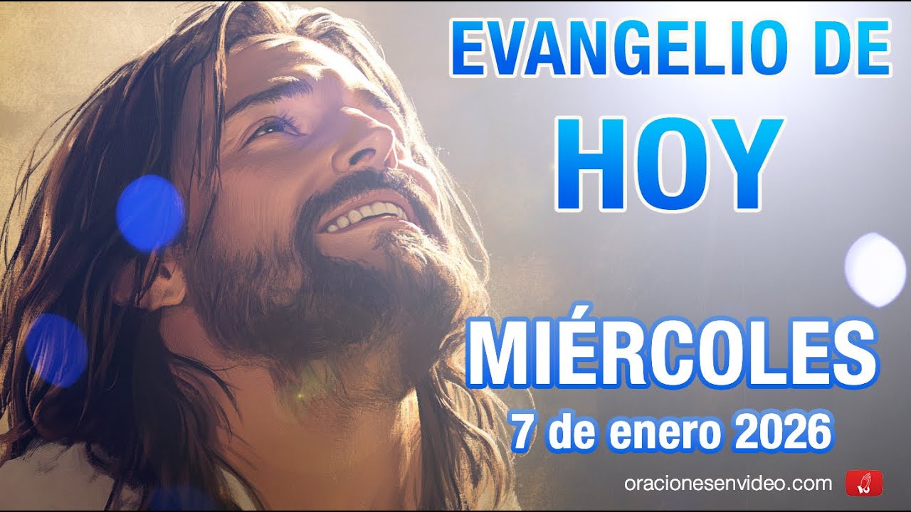Evangelio de HOY. Miércoles 8 de enero 2026 Mc 6,45-52 “¡Ánimo! Soy yo; no teman”