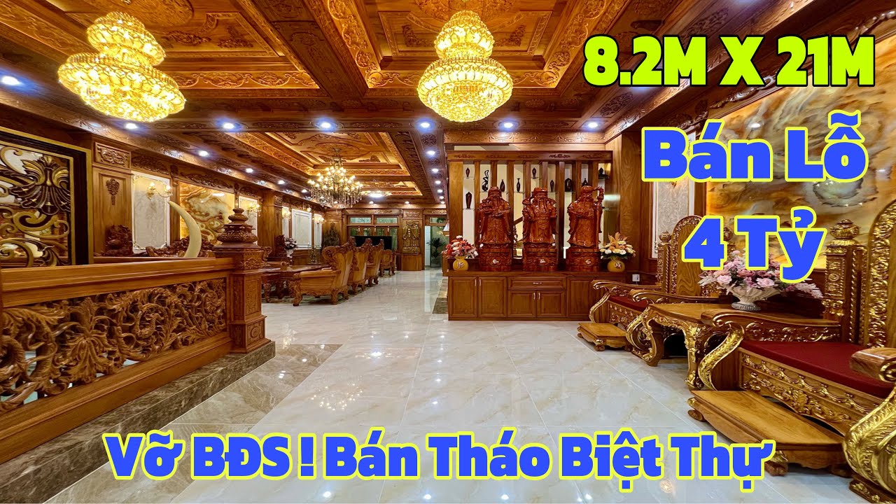Vỡ BĐS ! Chị Thư đắng cay bán lỗ 4 tỷ Siêu Biệt Thự 8x21M tại Nguyễn Ảnh Thủ quận 12|mua là lời khẳm