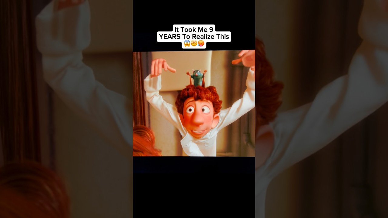 It took me 9 years to notice these Eastereggs😱🤯#insideout #ratatouille #disney #mistery