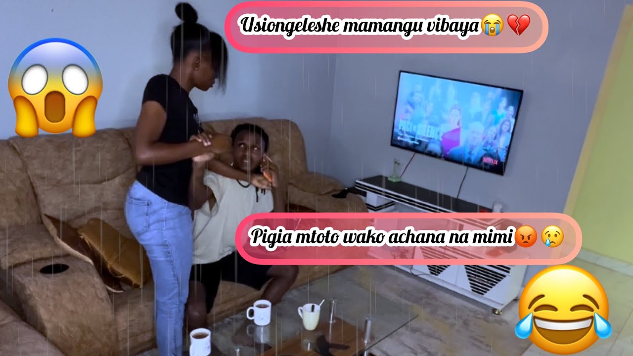 UNAONGELESHA MAMANGU AJE??!!Reaction on my girlfriend😱😭