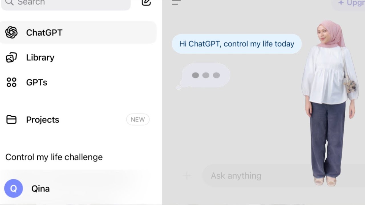 Letting CHATGPT Control My Day.. (i’m not me)