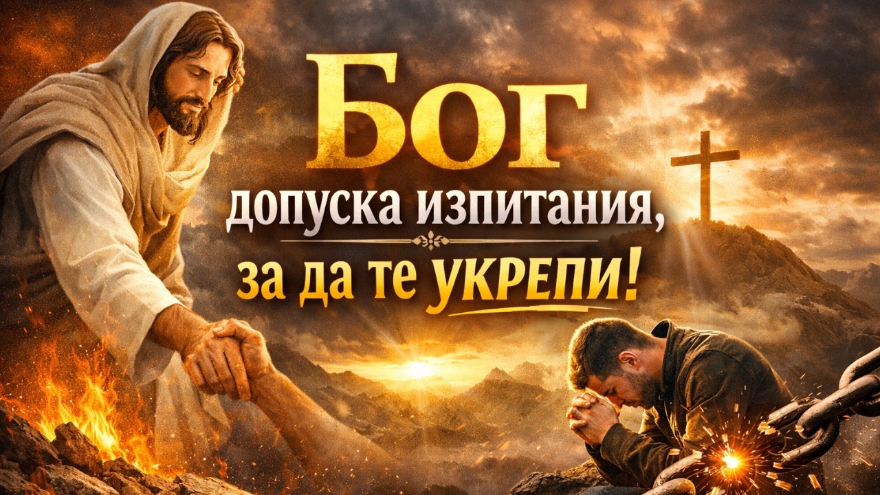 Бог допуска изпитания, за да те укрепи