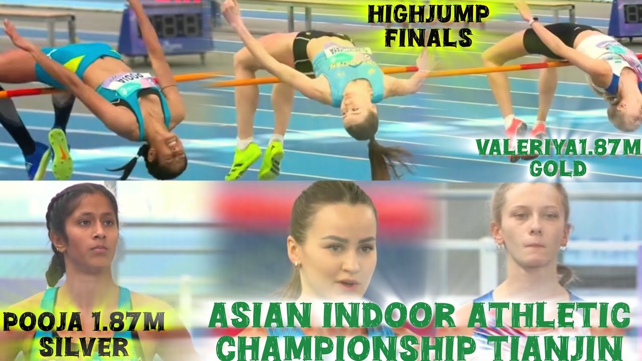 Womens High jump finals Asian indoor athletic championship 2026 Tianjin 