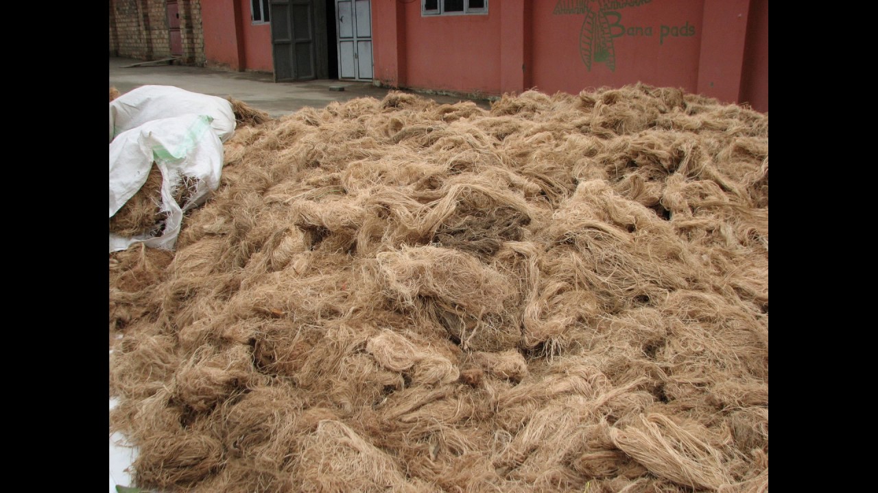 Bana produce environmentally friendly sanitary pads in Uganda