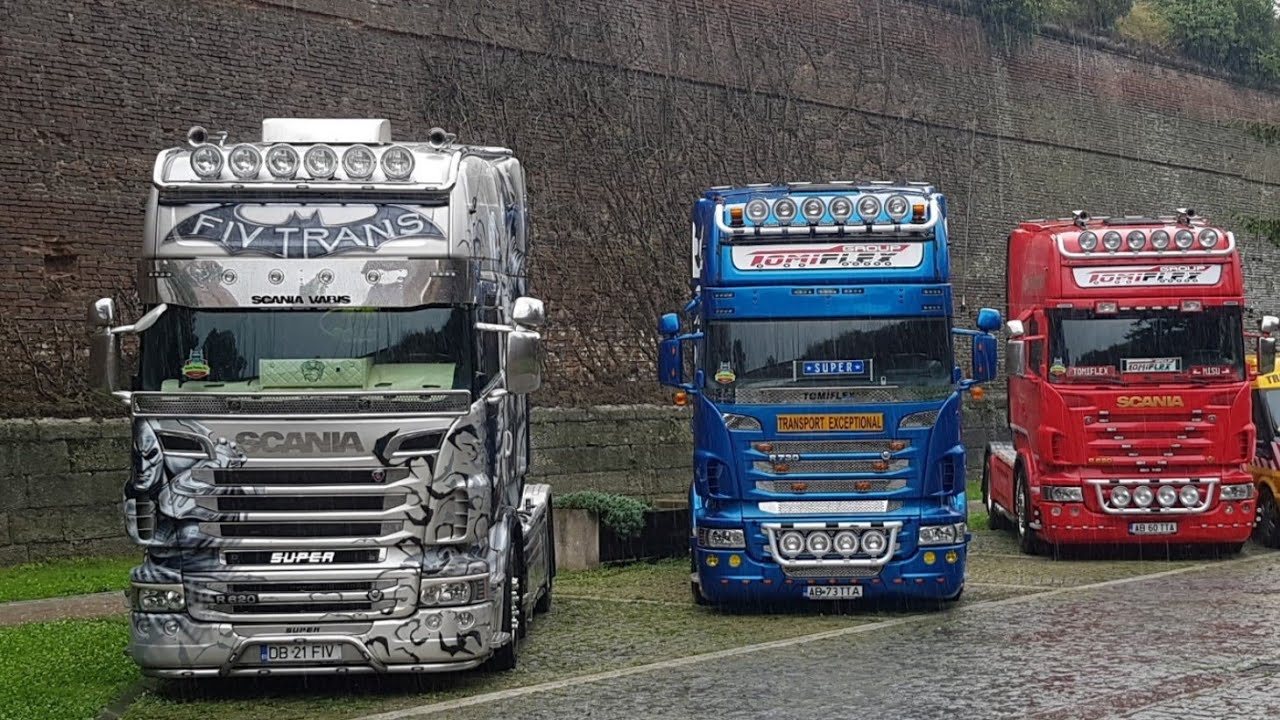 Defilarea camioanelor tunate de la Truck Tuning Art  04.08.2019