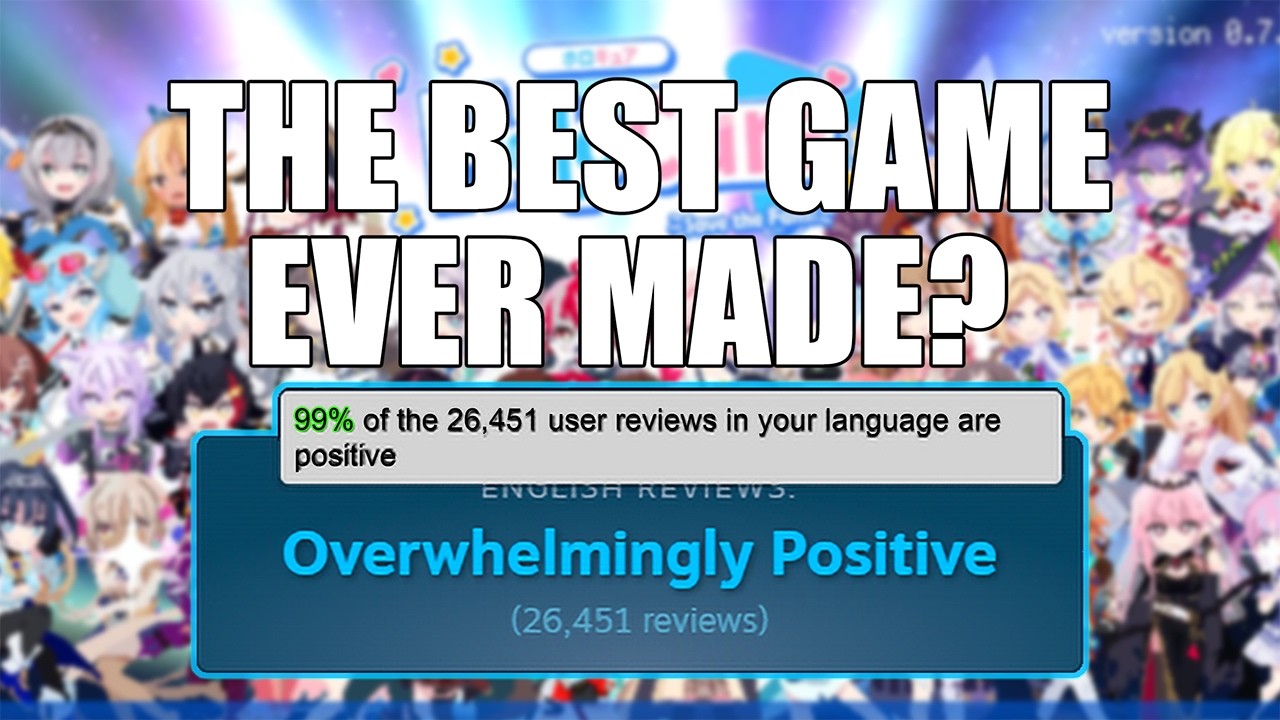 Completing 100% of the HIGHEST Rated Game.. It was a BLESSING