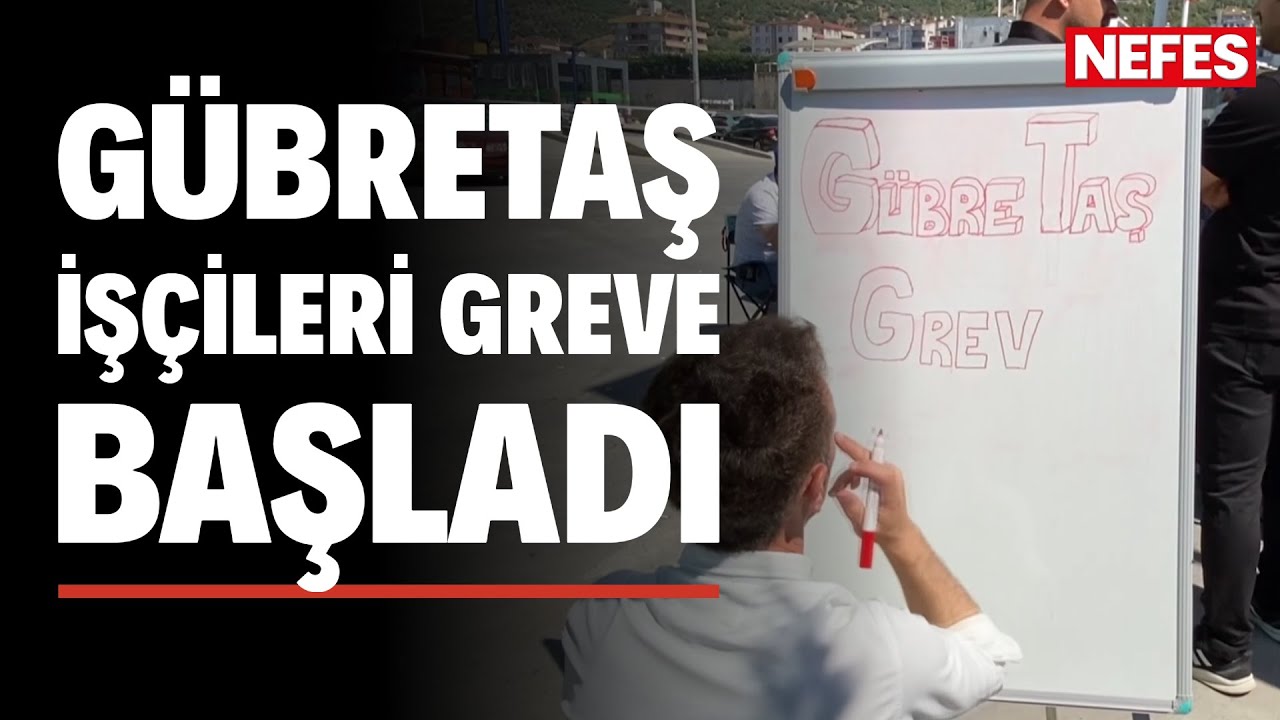 G&uuml;bretaş iş&ccedil;ileri greve başladı