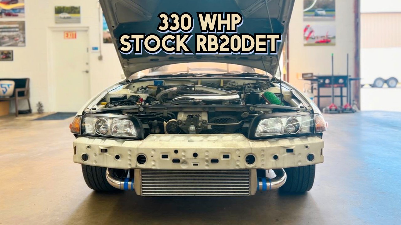 Stock RB20DET GTS4 | ECU setup and tune