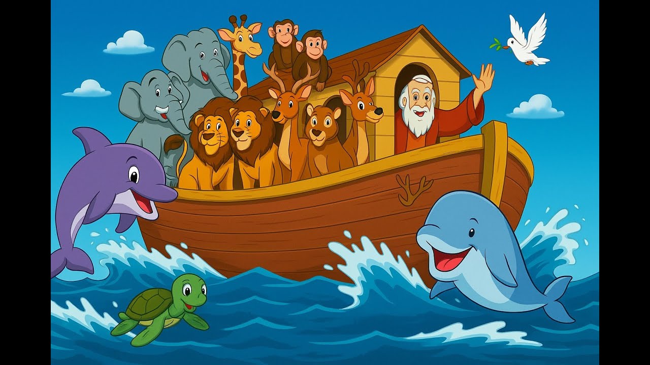 Noah's Ark | Full Animated Adventure Movie for the Whole Family (4K)