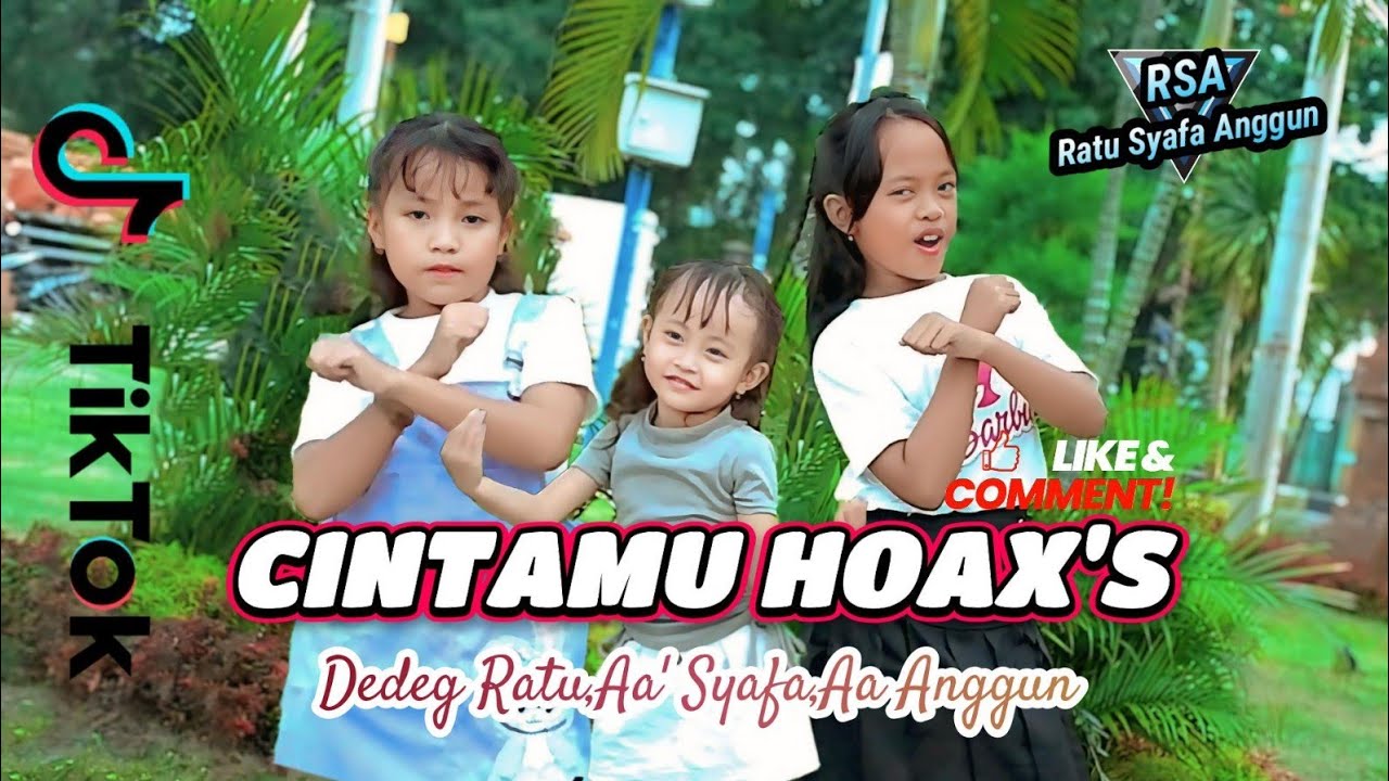 CINTAMU HOAXS // LAGU VIRAL // si COMEL Dedeg RATU - aa' SYAFA - aa' ANGGUN
