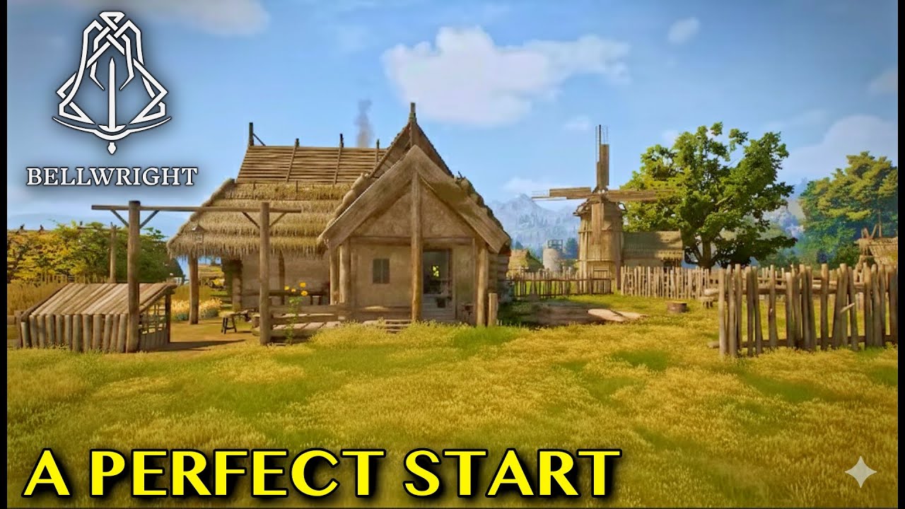 Bellwright - Maiden Voyage - A PERFECT Start to a PERFECT Town - Let's Play Episode 1 #bellwright