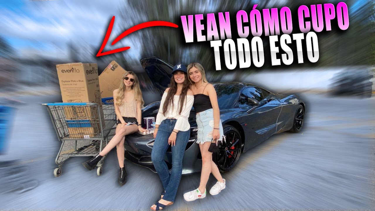 VOY AL SUPER EN EL MCLAREN 720S  || ANDREA NAVARRO