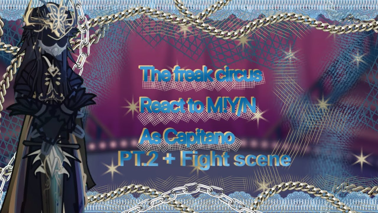 ||2X SPEED||PT.2|| The Freak Circus reacts to M!Y/N as Capitano||OG||