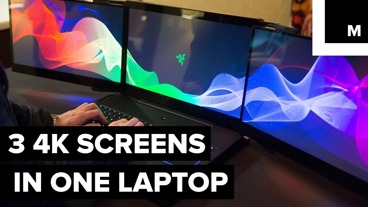 Razer 3-screen laptop
