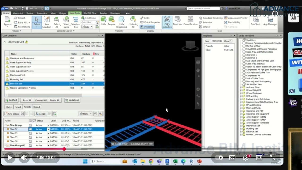 Revit Object ID Find & Search | Navisworks Clash Detection & Element ID Explained