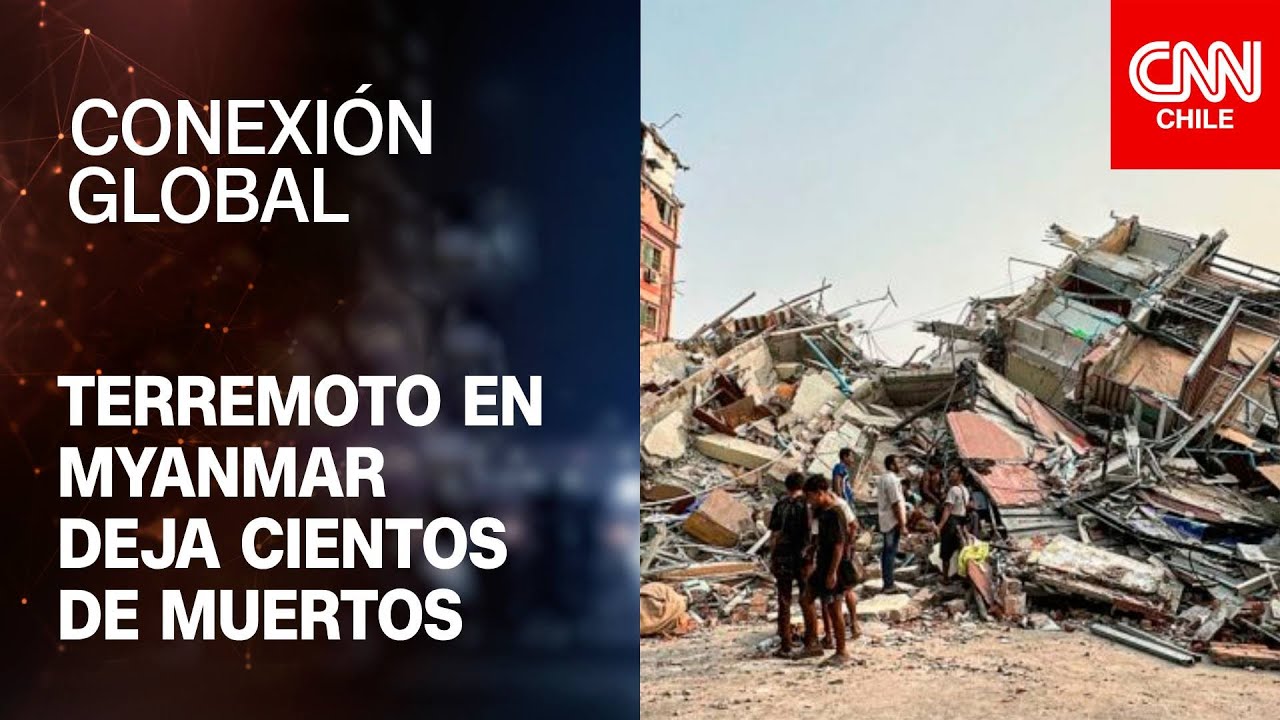 Terremoto en Myanmar deja cientos de muertos y daños en Tailandia
