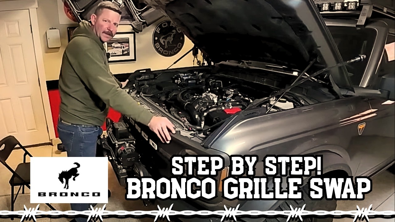 Ford Bronco Grille Swap Made Easy | Full How-To