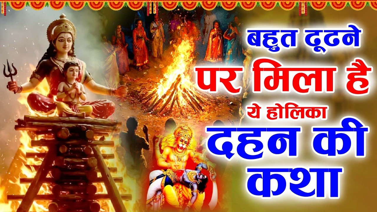 होलिका दहन कथा 2026 Holika Dahan Story होलिका दहन की चमत्कारी कथा सुनने से मनोकामना पूर्ण होती है