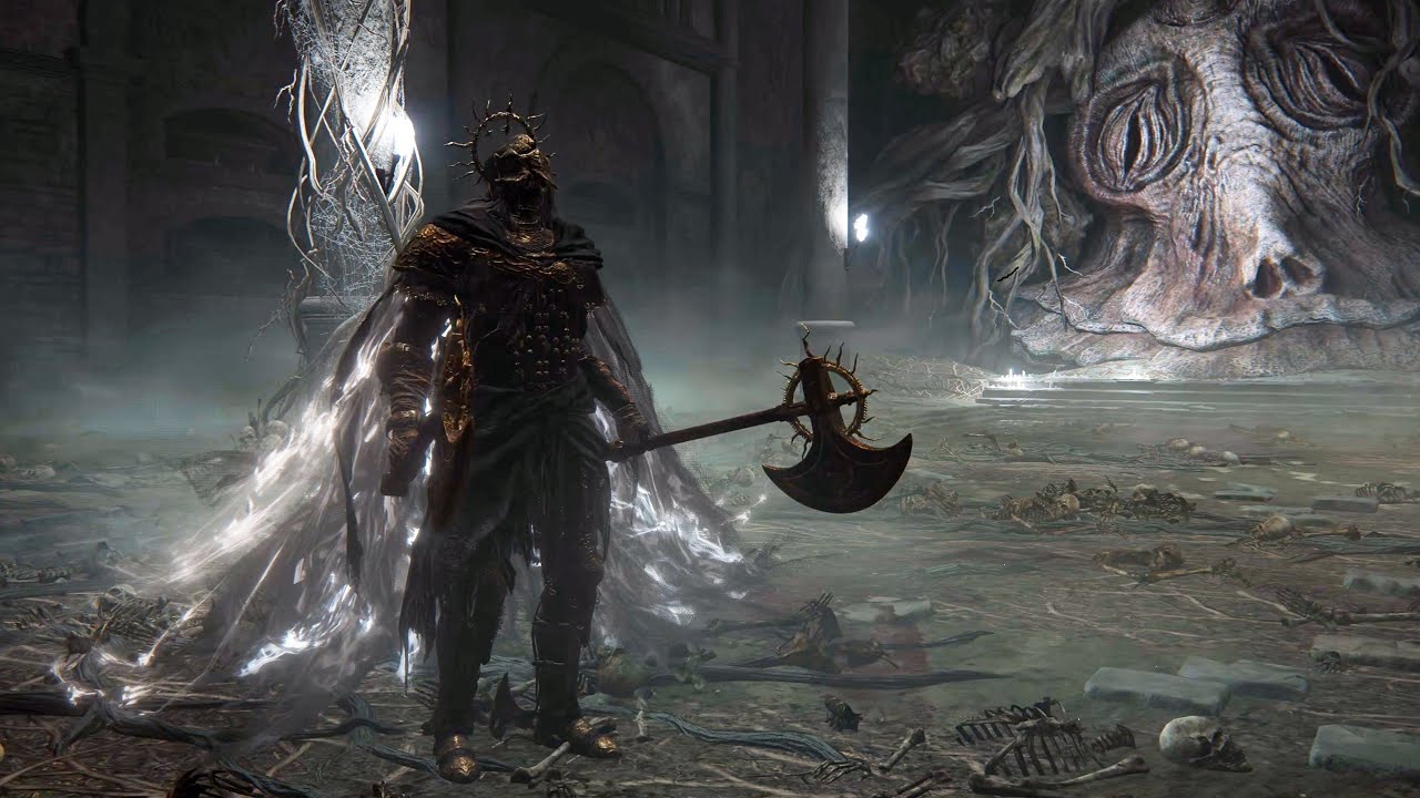 Elden Ring Erdtree DLC - Death Knight Boss Fight (4K)