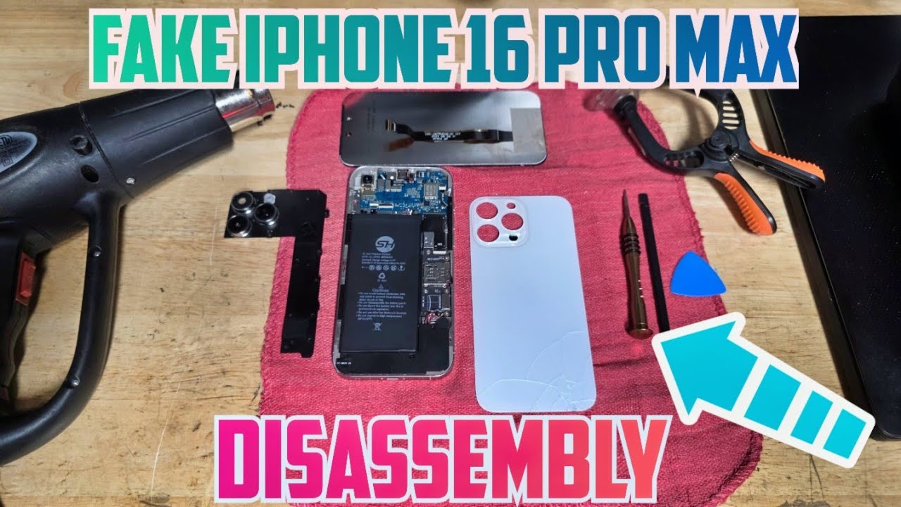 Fake iPhone 16 Pro Max  - Tear Down & Repair