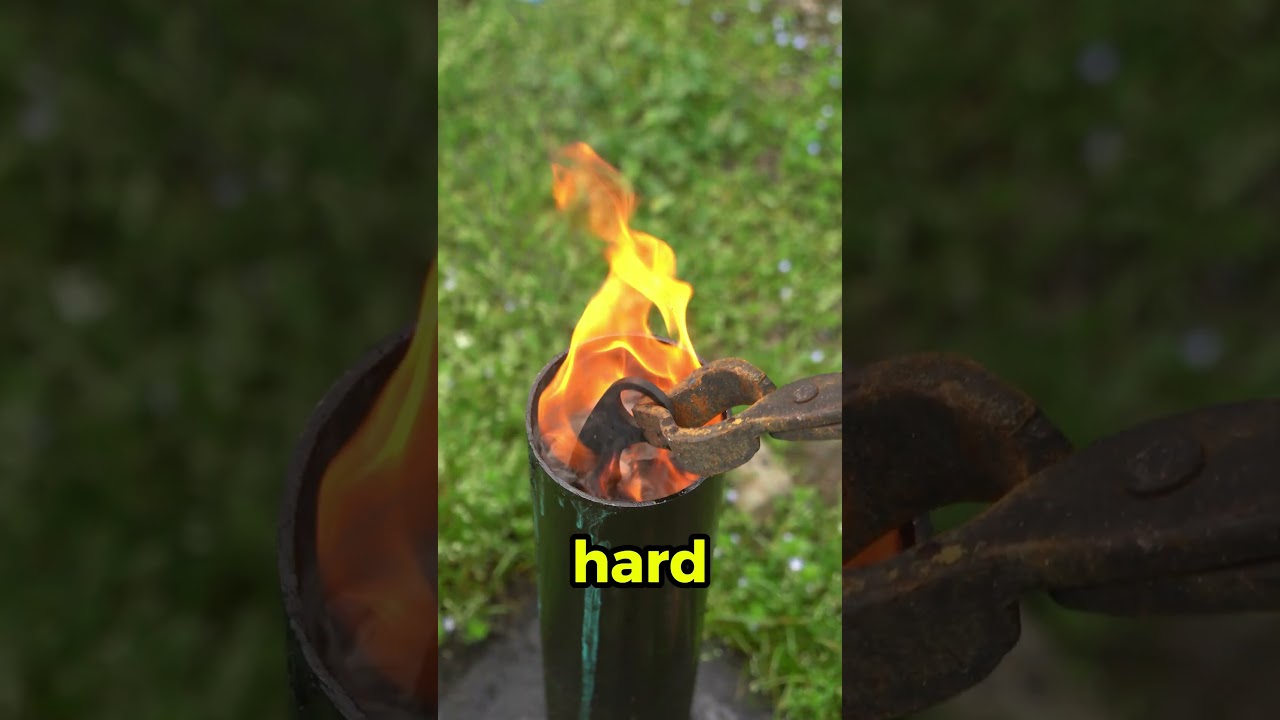 Forging Karambit Knife From Rusty Coil Spring