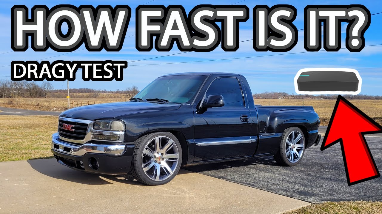 Тестирование производительности NBS GMC Sierra Stepside (время 0-60 и 1/4 мили)