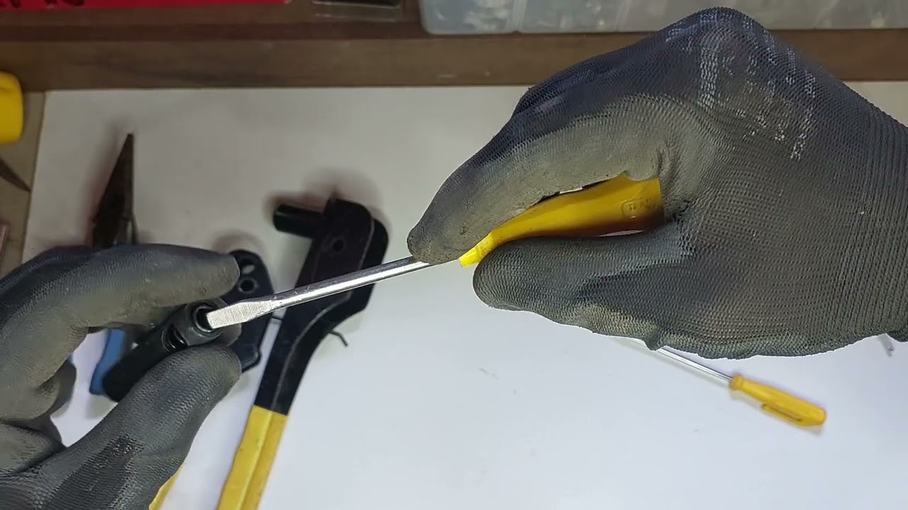 COMO MONTAR REBITADEIRA MANUAL?