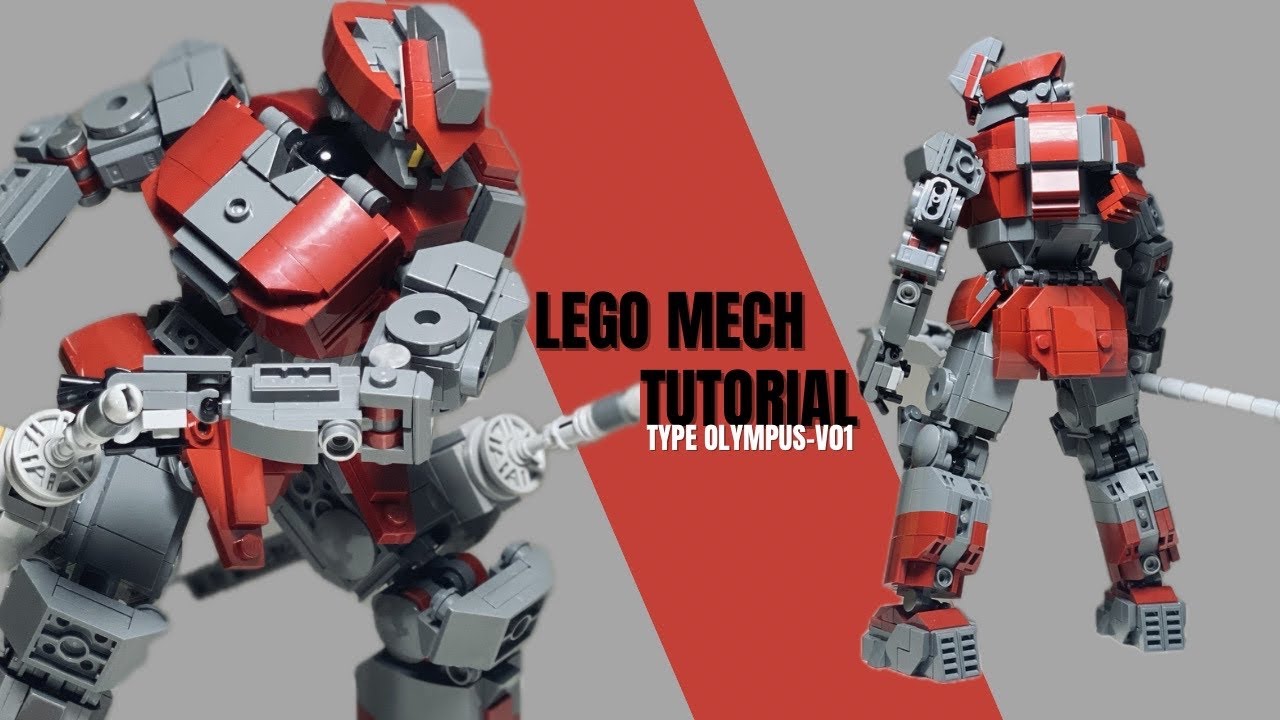 How to Build a LEGO Mech: Type Olympus V01 (Step-by-Step MOC Tutorial)
