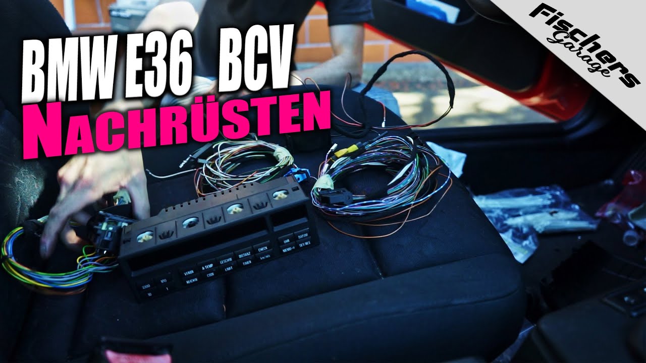 Retrofitting a BCV in a BMW E36 | If you only have the quartz clock