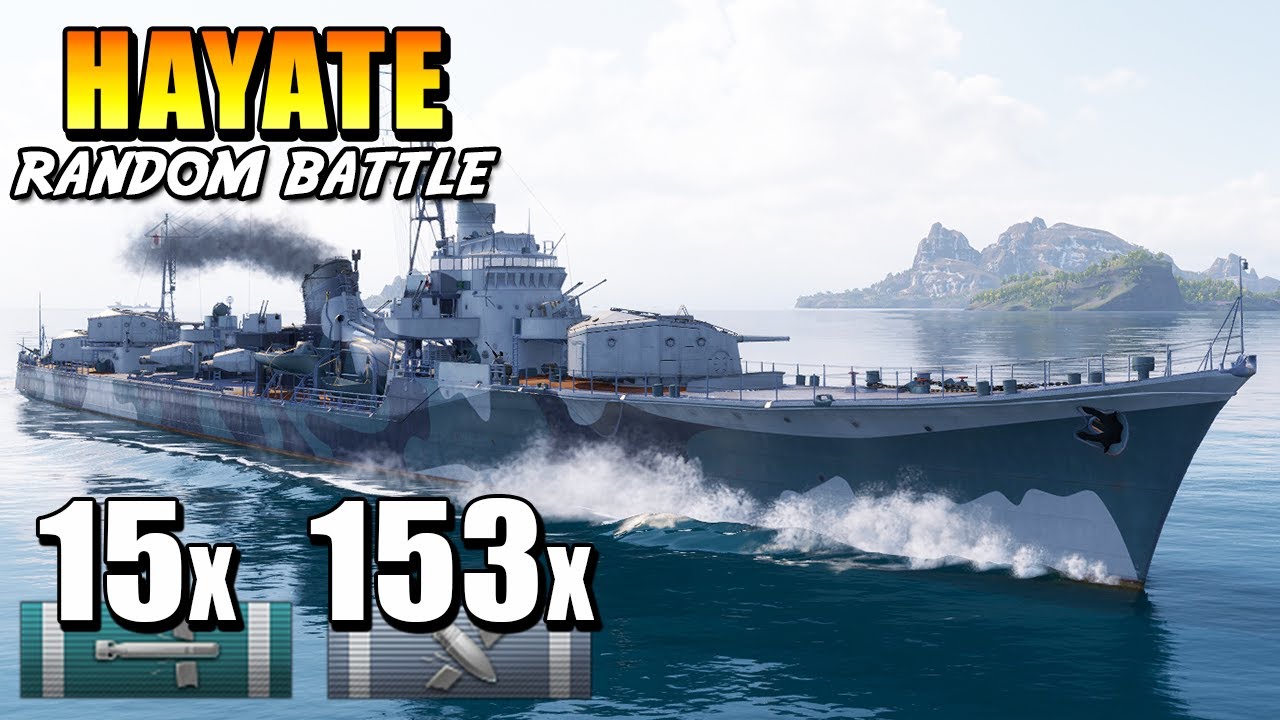 Хаятэ: сочетание японских торпед со смертоносным огнем