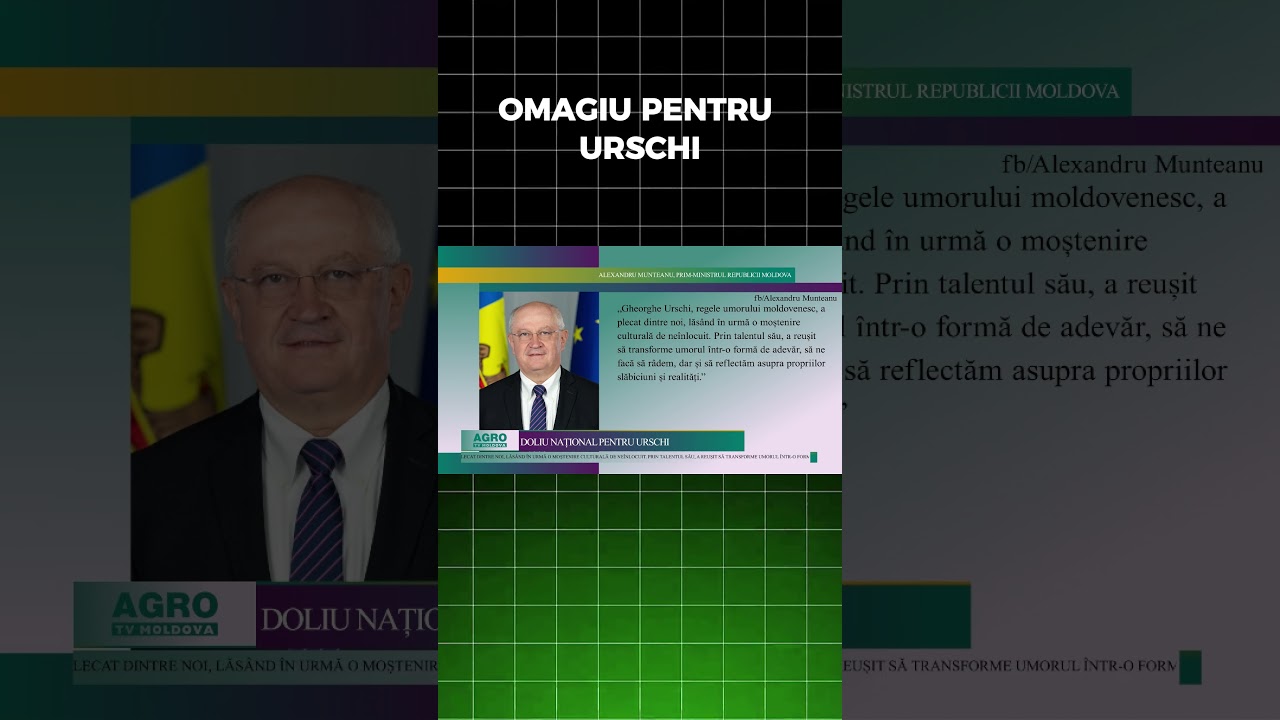 OMAGIU PENTRU URSCHI