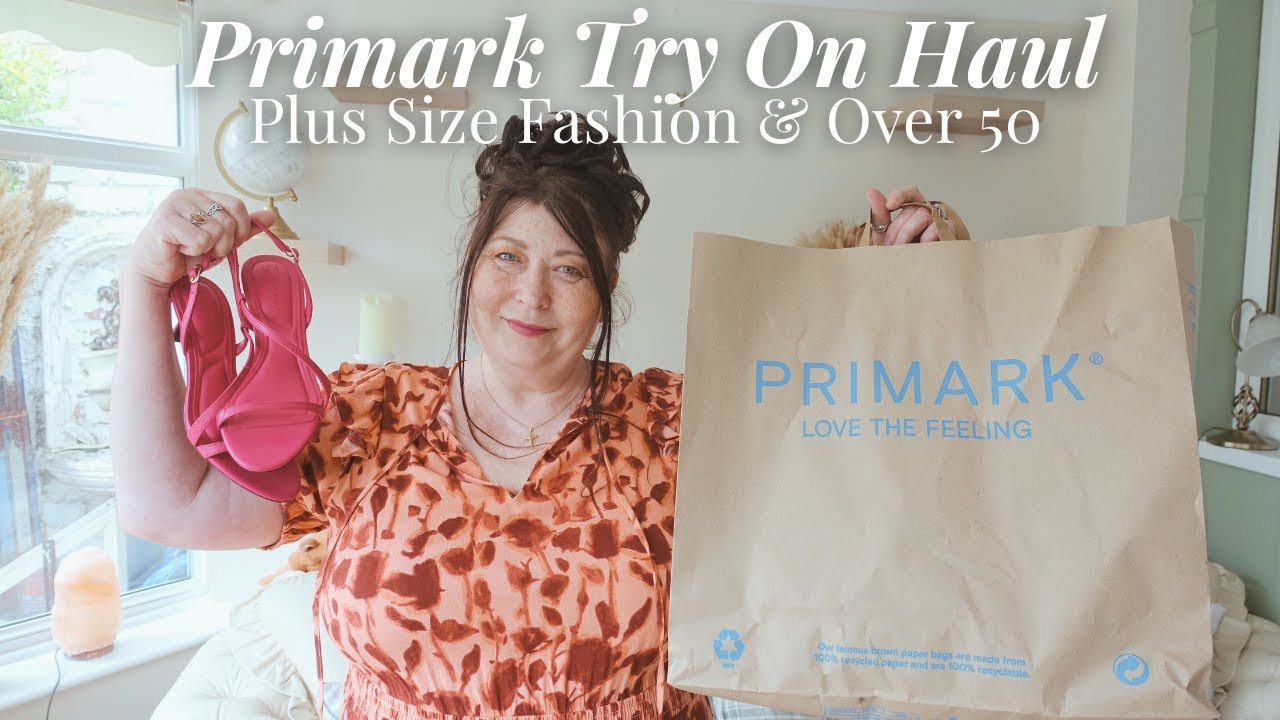 **PRIMARK** TRY ON HAUL 2025👗 Plus Size Fashion For Ladies Over 50
