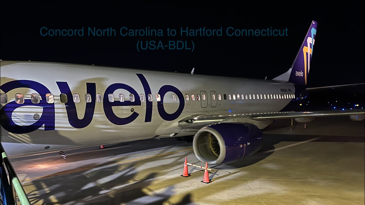 Trip Report: Avelo Airlines Boeing 737-800 from Concord NC to Hartford CT (USA-BDL)