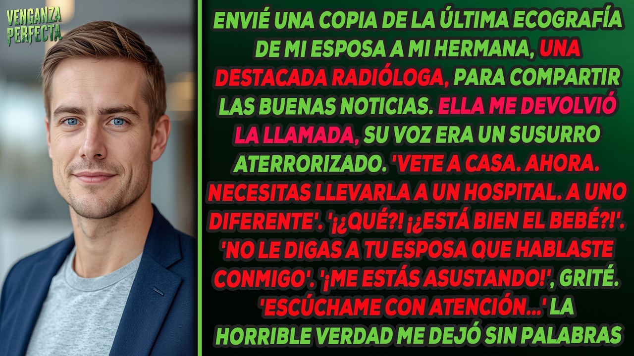 Mi hermana descubrió un secreto imposible del pasado de mi esposa tras ver su ecografía.