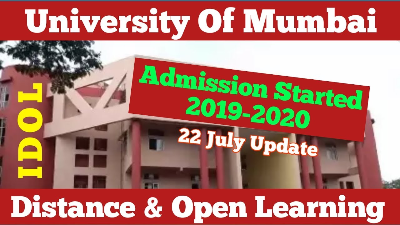IDOL Admission Started 2019-2020 | Dinesh Sir