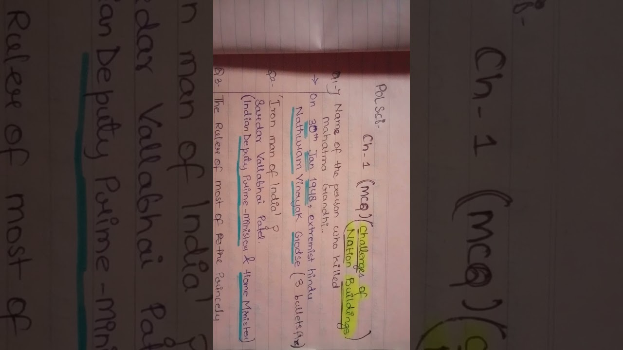 Mcqs, Class 12 political science mcqs,pol sci mcq, ch Challenges of nation building...