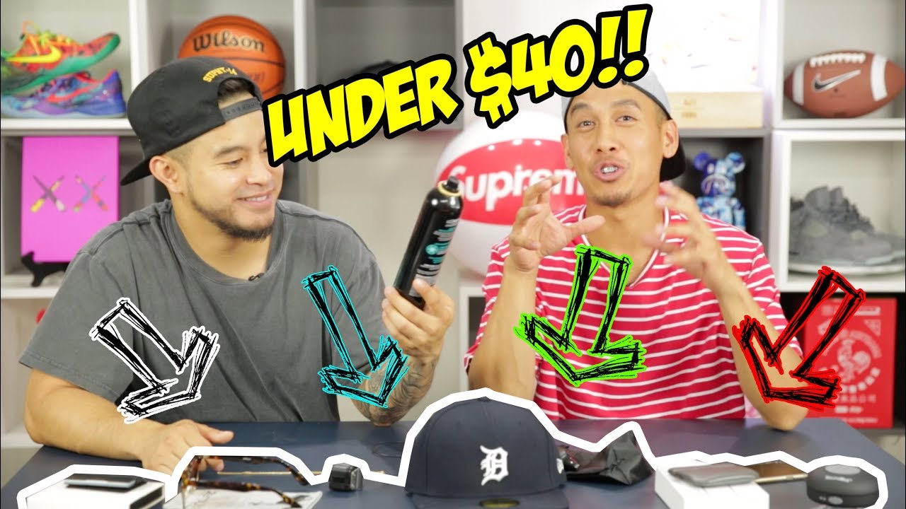 10 ESSENTIAL ITEMS EVERY GUY MUST HAVE! UNDER $40!