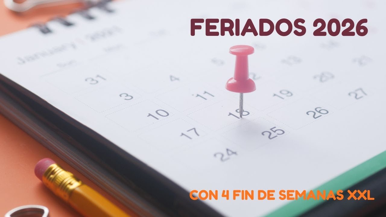 Cáules son los feriados del 2026 en Argentina