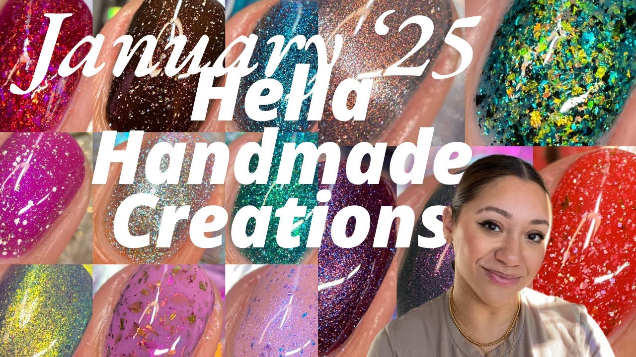 Hella Handmade Creations | January 2025 | Live Swatches