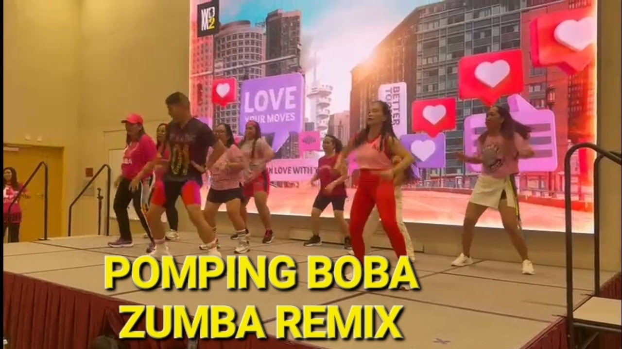 POMPING BOBA | ZUMBA REMIX |Hazeljhon Adventures