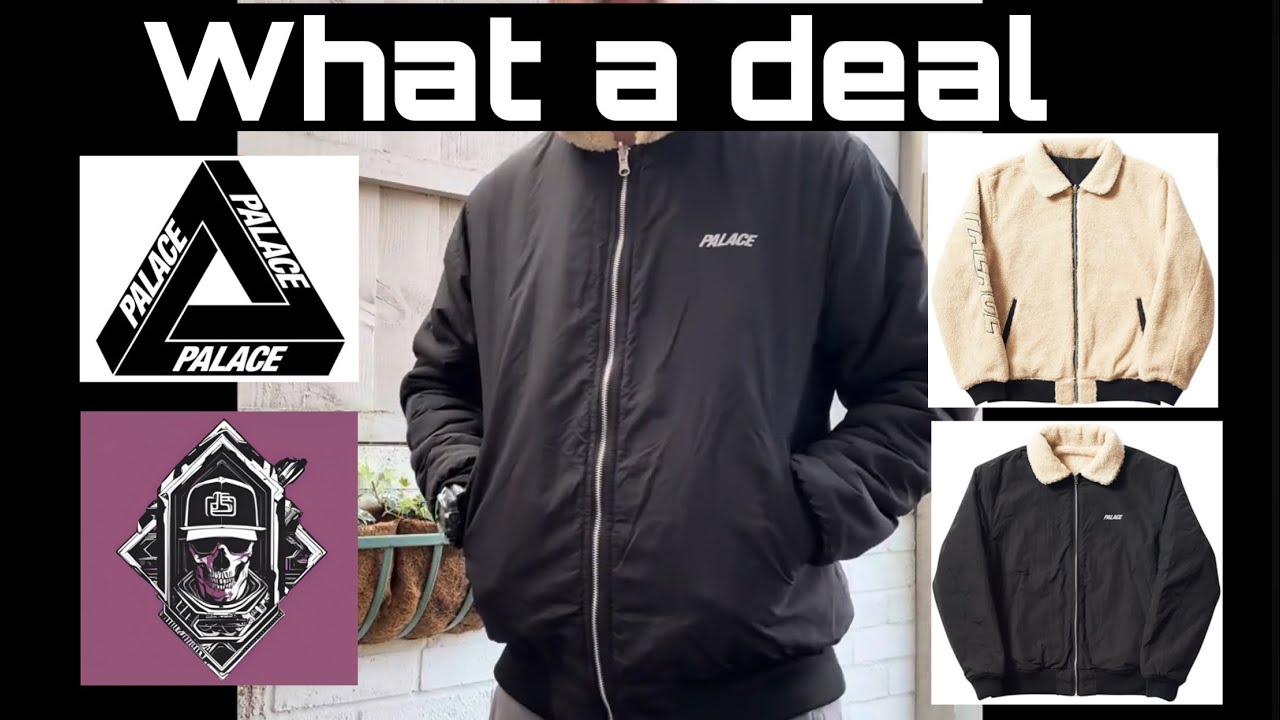 Palace Reverso Sherpa Fleece Jacket FW17 - Resell Items