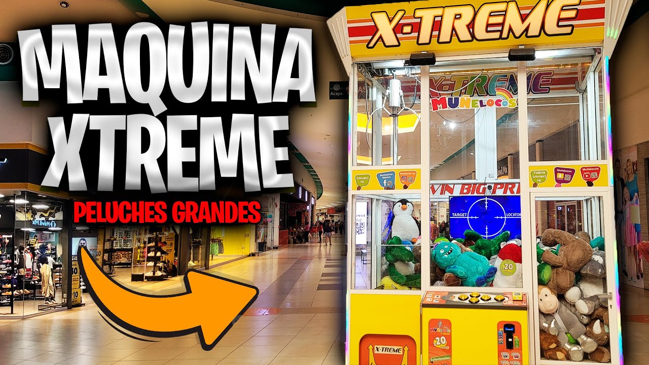 ASÍ es la MAQUINA de PELUCHES MAS GRANDE que hay - Muñelocos XTREME😱